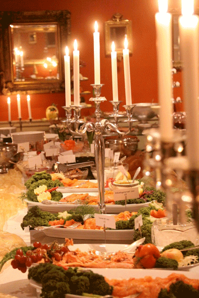 Julbord på Garpenbergs Slott