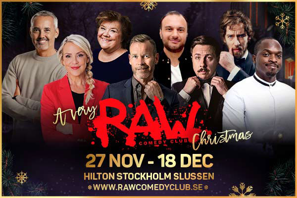 Julbord på A Very RAW Christmas Sthlm
