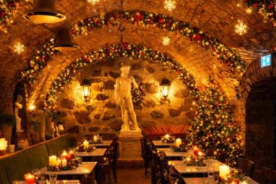 Julbord på Michelangelo