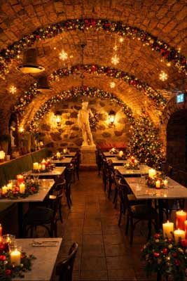 Julbord på Michelangelo