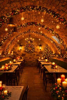 Julbord på Michelangelo