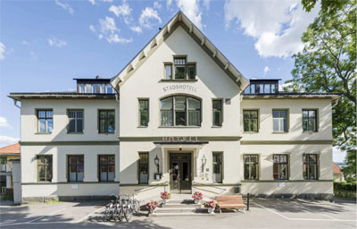 Julbord på 1909 Sigtuna Stads Hotell