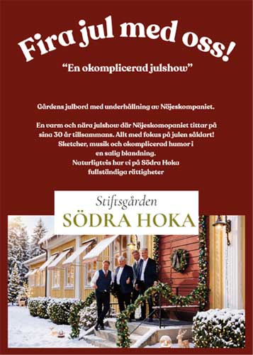 Julbord på Stiftsgården Södra Hoka