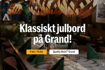 Julbord på Quality Hotel Grand
