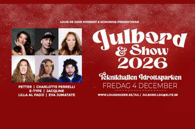 Julbord på Louis De Geer Konsert & Kongress