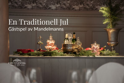 Julbord på Continental du Sud