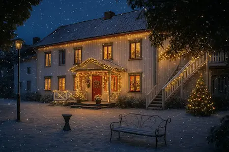 Julbord på Två Skyttlar