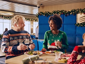 Julbord på Stena Line