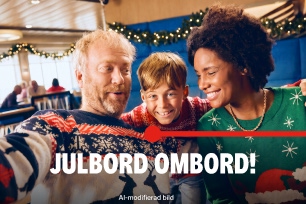 Julbord på Stena Line