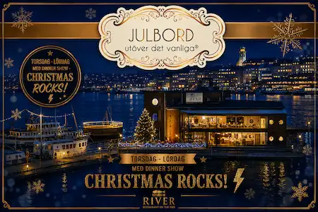 Julbord på River Restaurant on the Pier