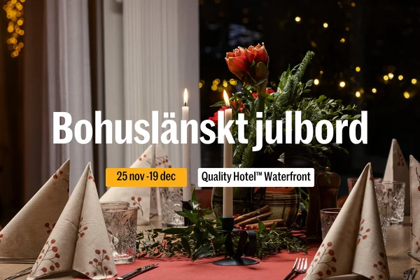 Julbord på Quality Hotel Waterfront