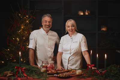 Julbord på Elite Plaza Hotel, Örnsköldsvik