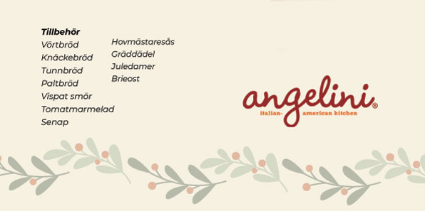 Julbord på Restaurang Angelini / Hotel Aveny