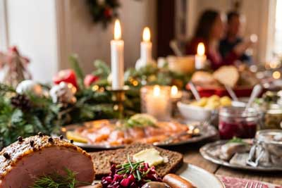 Julbord på Restaurang Angelini / Hotel Aveny