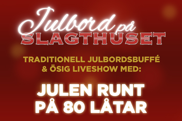 Julbord på Slagthuset