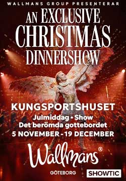 Julbord på Wallmans Christmas Dinnershow