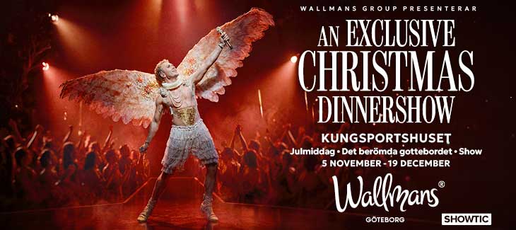 Julbord på Wallmans Christmas Dinnershow