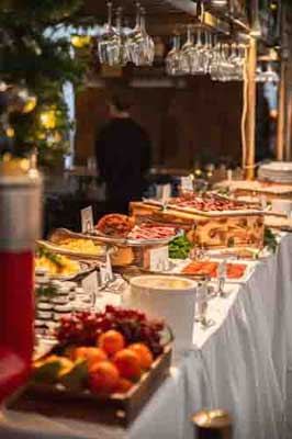 Julbord på Hallwylska