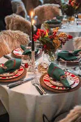 Julbord på Hallwylska