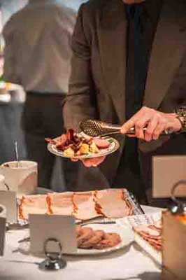 Julbord på Hallwylska