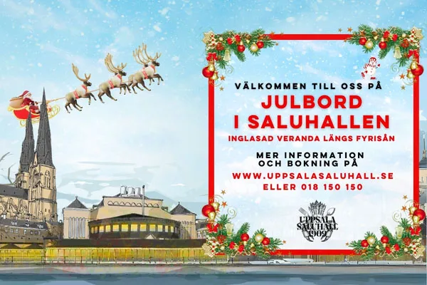 Julbord på Uppsala Saluhall