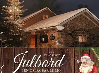 Julbord på Högbo Qvarn