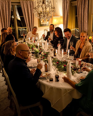 Julbord på Finspångs Slott