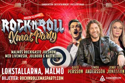 Julbord på Rock ’n’ Roll Xmas Party