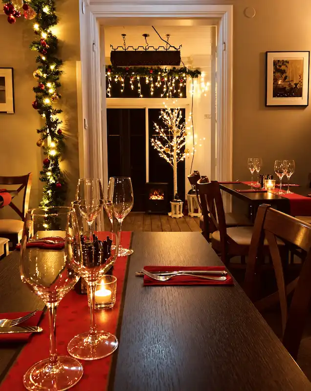 Julbord på Brostugan Drottningholm