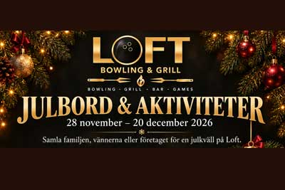Julbord på LOFT Golflounge
