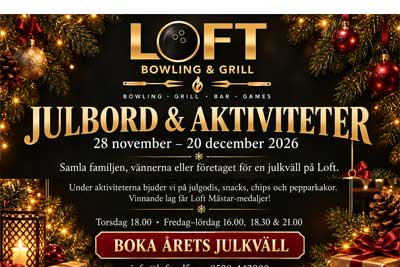 Julbord på LOFT Golflounge
