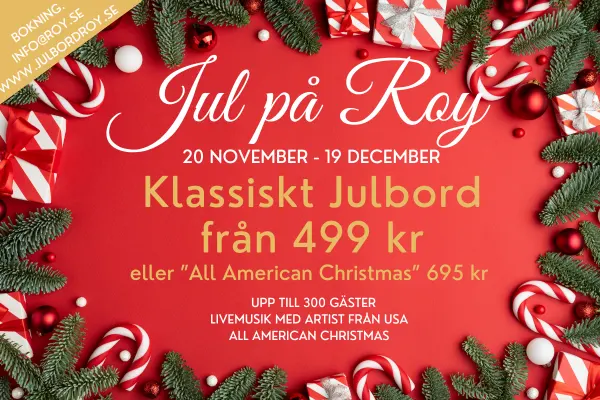 Julbord på Roy Restaurang