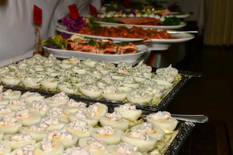 Julbord på Officersmässen