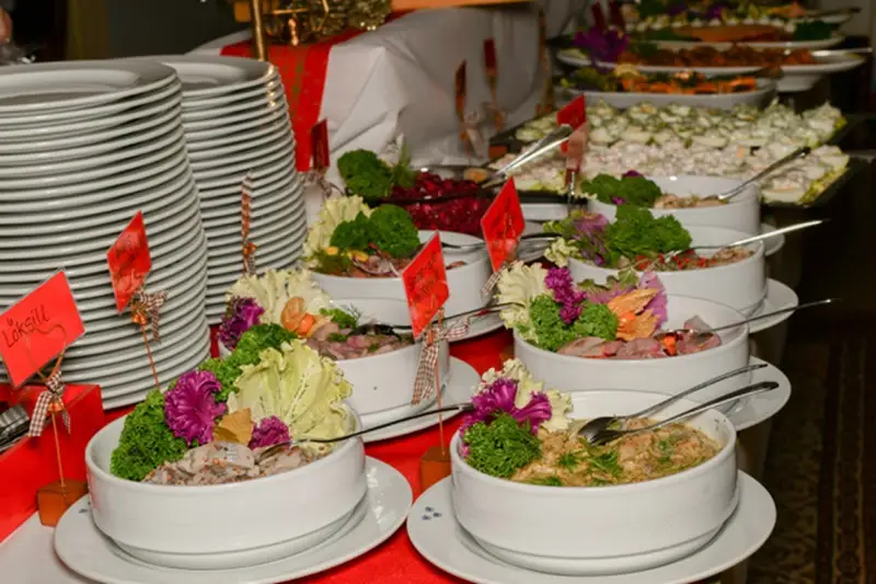 Julbord på Officersmässen