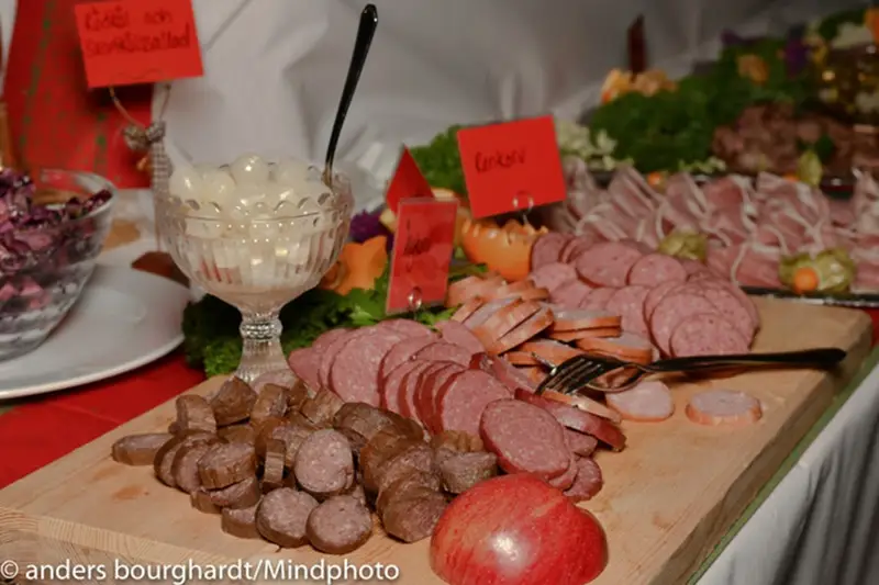 Julbord på Officersmässen