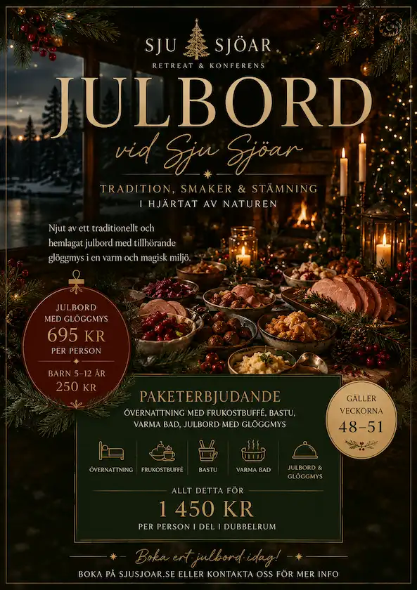 Julbord på Sju Sjöar