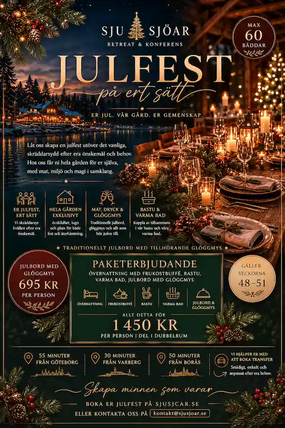 Julbord på Sju Sjöar