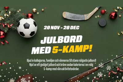 Julbord på Homerunners
