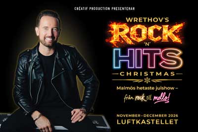 Julbord på Wrethov’s ROCK ’N’ HITS Christmas