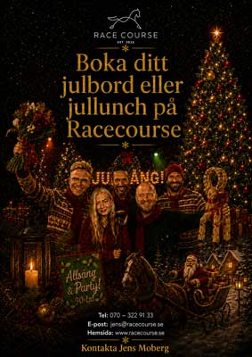 Julbord på Färjestads Travbana - Race Course