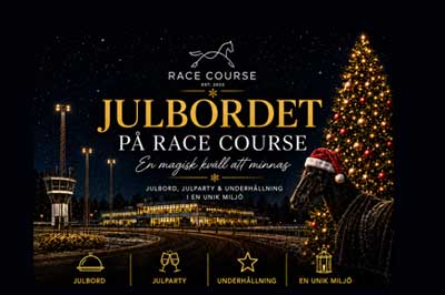 Julbord på Färjestads Travbana - Race Course
