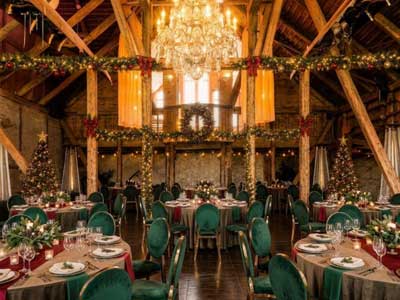 Julbord på Villa Brunnby