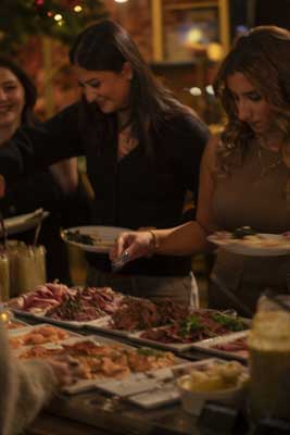 Julbord på Stigen