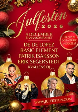 Julbord på Julfesten 2026 Stockholm