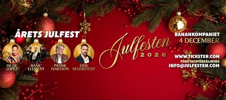 Julbord på Julfesten 2026 Stockholm