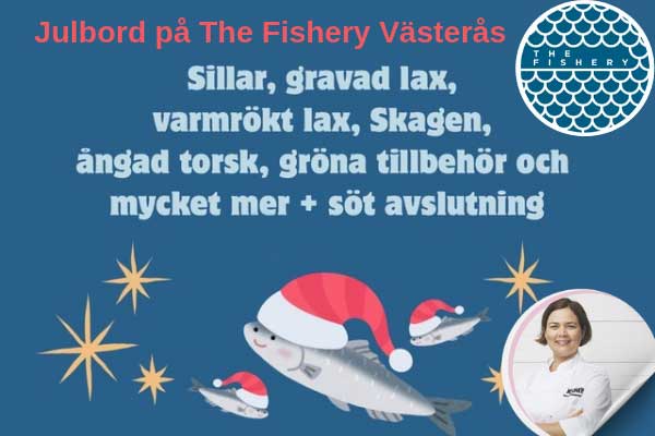 Julbord på The Fishery Färjkajen