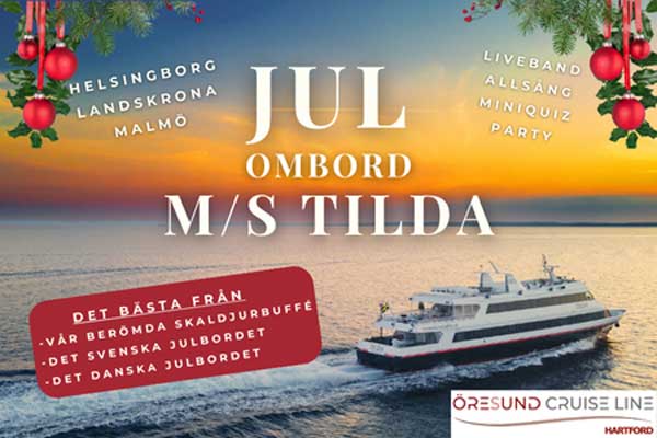 Julbord på Öresund Cruise Line, Helsingborg