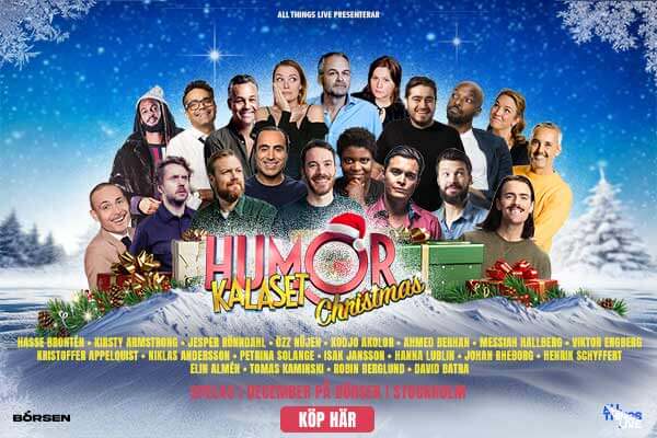 Julbord på Humorkalaset Christmas