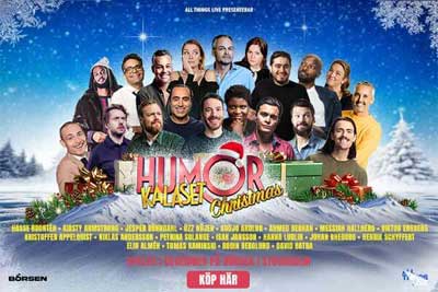 Julbord på Humorkalaset Christmas