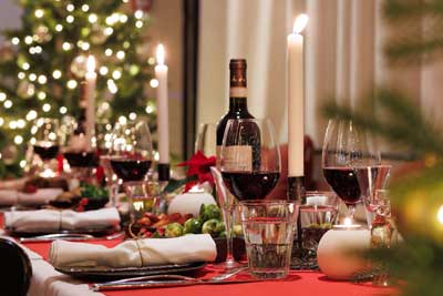 Julbord på Usine